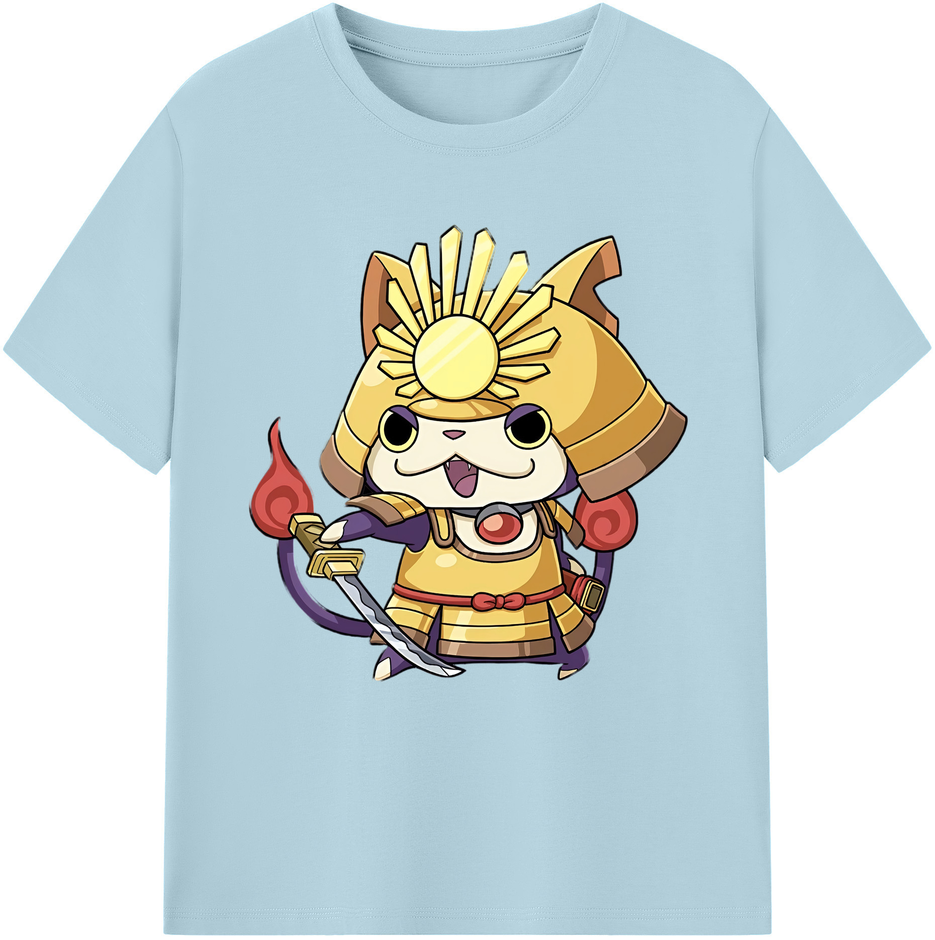 （画像用） 妖怪ウォッチ Yo-kai Watch 綿100％半袖Tシャツ（フロントプリント）